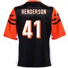 Trayvon Henderson Cincinnati Bengals Nfl Pro Line Womens Player Jersey - Black - Robokeg