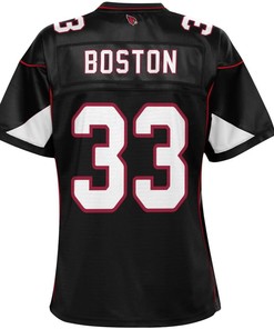 Tre Boston Arizona Cardinals Nfl Pro Line Womens Alternate Player Jersey - Black - Robokeg