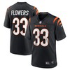 Tre Flowers Cincinnati Bengals Game Jersey - Black Nfl - Robokeg
