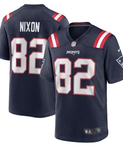 Tre Nixon New England Patriots Player Game Jersey - Navy Nfl - Robokeg