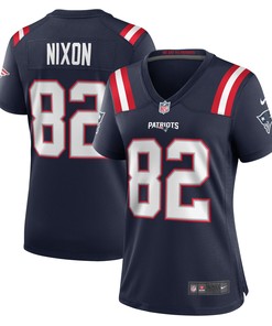 Tre Nixon New England Patriots Womens Player Game Jersey - Navy Nfl - Robokeg