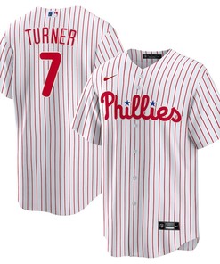 Trea Turner 7 Philadelphia Phillies Men Jersey - White - Robokeg