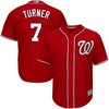 Trea Turner Washington Nationals Big And Tall Alternate Cool Base Player Jersey - Scarlet - Robokeg