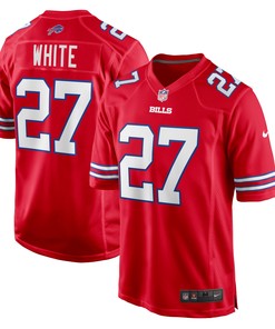 Tredavious White Buffalo Bills Game Player Jersey Red Nfl - Robokeg