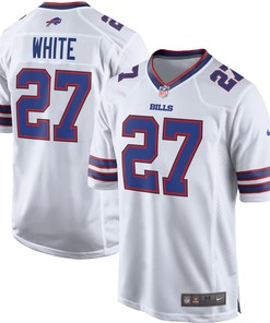 Tredavious White Buffalo Bills Game Player Jersey - White Nfl - Robokeg