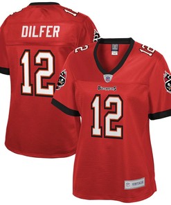 Trent Dilfer Tampa Bay Buccaneers Nfl Pro Line Womens Retired Player Jersey - Red - Robokeg