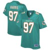 Trent Harris Miami Dolphins Nfl Pro Line Womens Player Jersey - Aqua - Robokeg