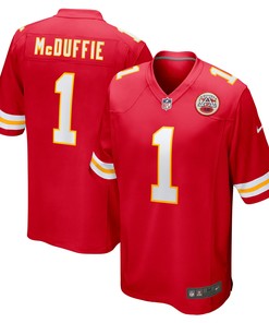 Trent Mcduffie Kansas City Chiefs 2022 Nfl Draft First Round Pick Game Jersey - Red Nfl - Robokeg
