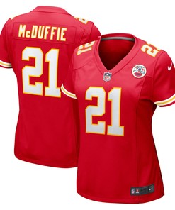 Trent Mcduffie Kansas City Chiefs Womens Game Player Jersey - Red Nfl - Robokeg