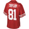 Trent Taylor San Francisco 49ers Nfl Pro Line Team Player Jersey - Scarlet - Robokeg