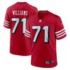 Trent Williams San Francisco 49ers Alternate Game Jersey Scarlet Nfl - Robokeg