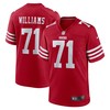 Trent Williams San Francisco 49ers Player Game Jersey - Scarlet Nfl - Robokeg
