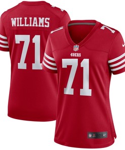Trent Williams San Francisco 49ers Womens Team Player Game Jersey - Scarlet Nfl - Robokeg