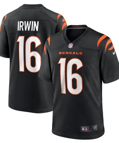 Trenton Irwin Cincinnati Bengals Game Player Jersey - Black Nfl - Robokeg