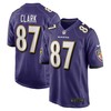 Trevon Clark Baltimore Ravens Player Game Jersey - Purple Nfl - Robokeg