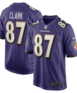 Trevon Clark Baltimore Ravens Player Game Jersey - Purple Nfl - Robokeg
