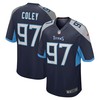 Trevon Coley Tennessee Titans Game Jersey - Navy Nfl - Robokeg