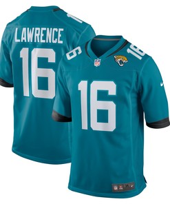 Trevor Lawrence Jacksonville Jaguars Home Game Jersey - Teal Nfl - Robokeg