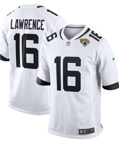 Trevor Lawrence Jacksonville Jaguars White Game Jersey - White Nfl - Robokeg
