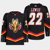 Trevor Lewis 22 Calgary Flames Black Jersey 2022-23 Blasty Alternate Primegreen - Robokeg