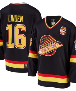 Trevor Linden Vancouver Canucks Fanatics Branded Breakaway Retired Player Jersey - Black Nhl - Robokeg