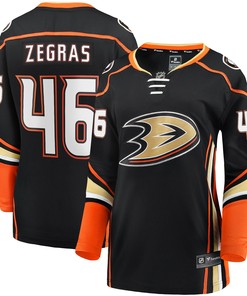 Trevor Zegras Anaheim Ducks Fanatics Branded Womens Home Breakaway Jersey - Black Nhl - Robokeg
