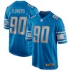 Trey Flowers Detroit Lions Game Jersey - Blue Nfl - Robokeg