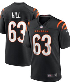 Trey Hill Cincinnati Bengals Game Jersey - Black Nfl - Robokeg