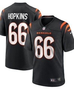 Trey Hopkins Cincinnati Bengals Game Jersey - Black Nfl - Robokeg