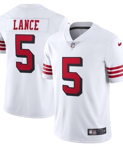 Trey Lance San Francisco 49ers Alternate 2 Vapor Limited Jersey White Nfl - Robokeg