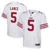 Trey Lance San Francisco 49ers Game Jersey - White Nfl - Robokeg