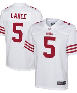 Trey Lance San Francisco 49ers Game Jersey - White Nfl - Robokeg