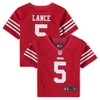 Trey Lance San Francisco 49ers Infant Player Game Jersey - Scarlet Nfl - Robokeg