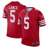 Trey Lance San Francisco 49ers Legend Jersey - Scarlet Nfl - Robokeg