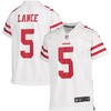 Trey Lance San Francisco 49ers Player Game Jersey - White Nfl - Robokeg