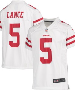 Trey Lance San Francisco 49ers Player Game Jersey - White Nfl - Robokeg