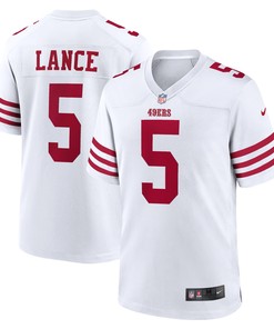 Trey Lance San Francisco 49ers Player Game Jersey - White Nfl - Robokeg