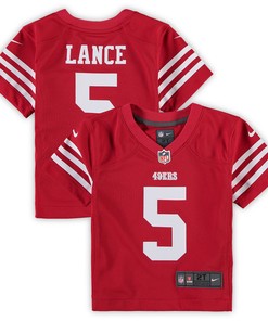 Trey Lance San Francisco 49ers Toddler Game Jersey - Scarlet Nfl - Robokeg