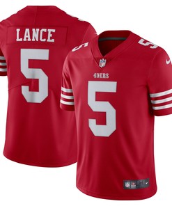 Trey Lance San Francisco 49ers Vapor Limited Jersey - Scarlet Nfl - Robokeg