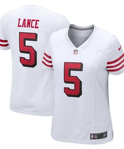Trey Lance San Francisco 49ers Womens Alternate Game Jersey - White Nfl - Robokeg