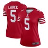 Trey Lance San Francisco 49ers Womens Legend Jersey - Scarlet Nfl - Robokeg