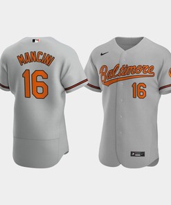 Trey Mancini 16 Baltimore Orioles Gray Road Jersey - Robokeg