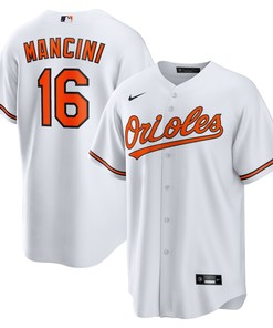 Trey Mancini Baltimore Orioles Home Replica Player Name Jersey - White Mlb - Robokeg