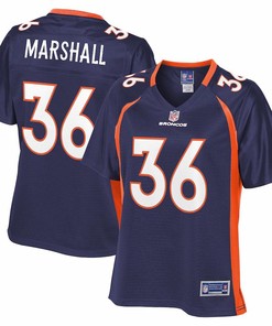 Trey Marshall Denver Broncos Nfl Pro Line Womens Alternate Player Jersey - Navy - Robokeg