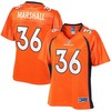 Trey Marshall Denver Broncos Nfl Pro Line Womens Player Jersey - Orange - Robokeg