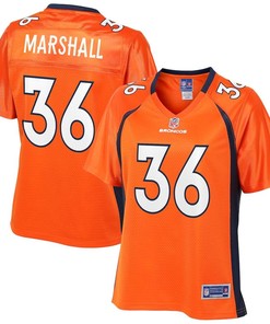 Trey Marshall Denver Broncos Nfl Pro Line Womens Player Jersey - Orange - Robokeg