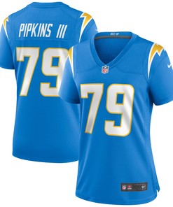 Trey Pipkins Iii Los Angeles Chargers Womens Game Jersey - Powder Blue Nfl - Robokeg