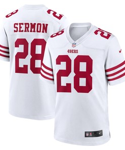 Trey Sermon San Francisco 49ers Player Game Jersey - White Nfl - Robokeg