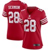 Trey Sermon San Francisco 49ers Womens Player Game Jersey Scarlet Nfl - Robokeg