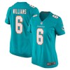 Trill Williams Miami Dolphins Womens Game Player Jersey - Aqua Nfl - Robokeg